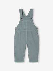 -Dungarees in Pigment Dye Twill for Babies
