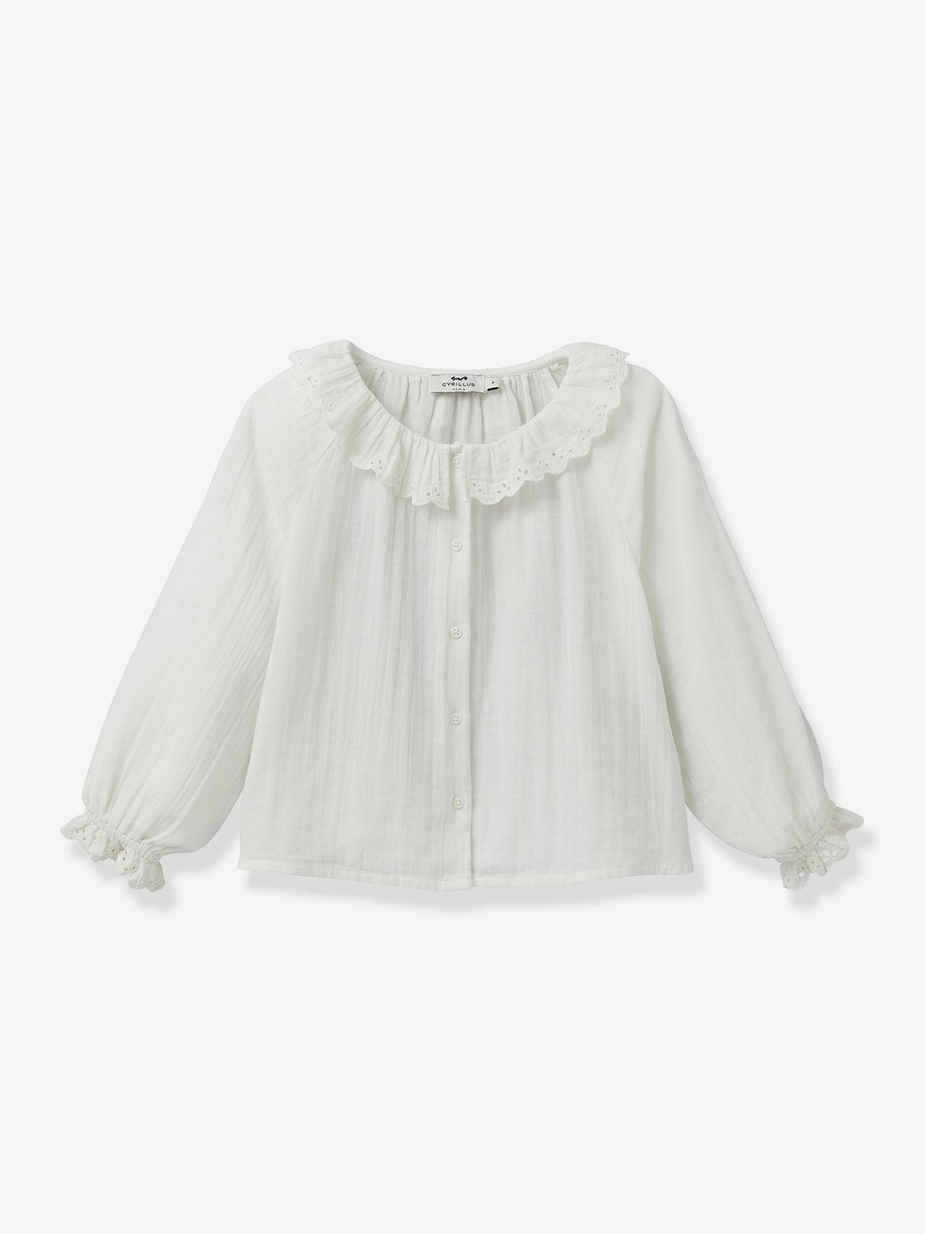 Cotton Muslin Shirt for Girls