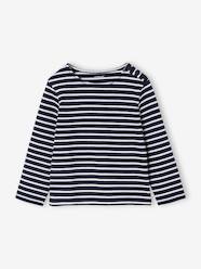 Girls-Sailor-Like Top, Long Sleeves, for Girls