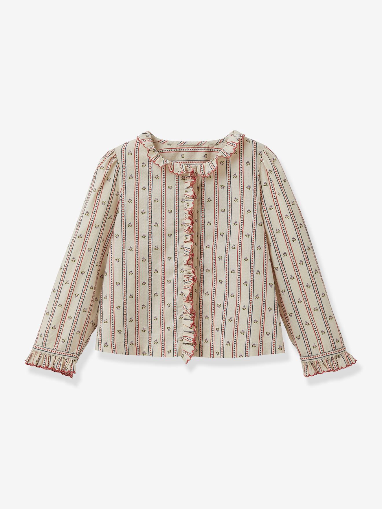 Girl's printed blouse CYRILLUS