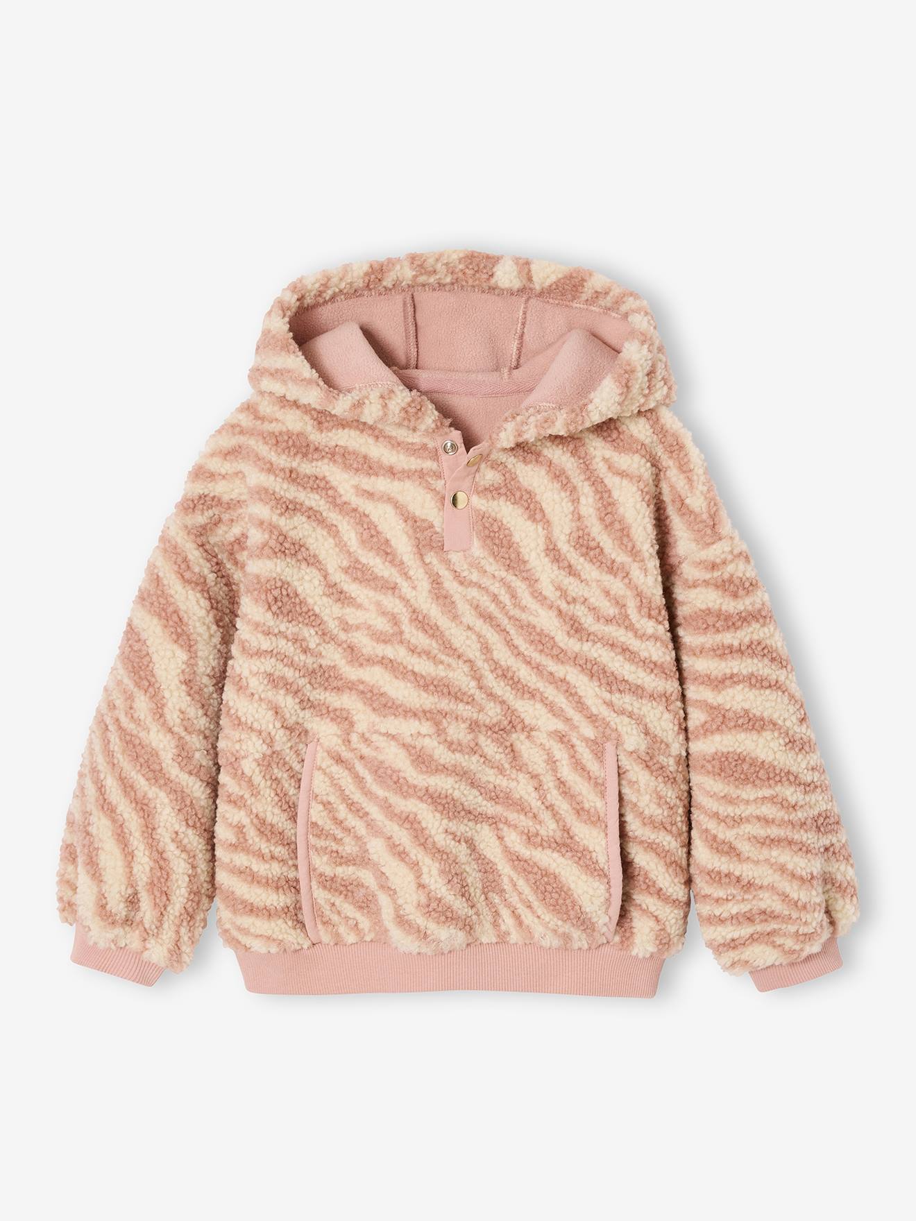 Hooded Sherpa Sweatshirt