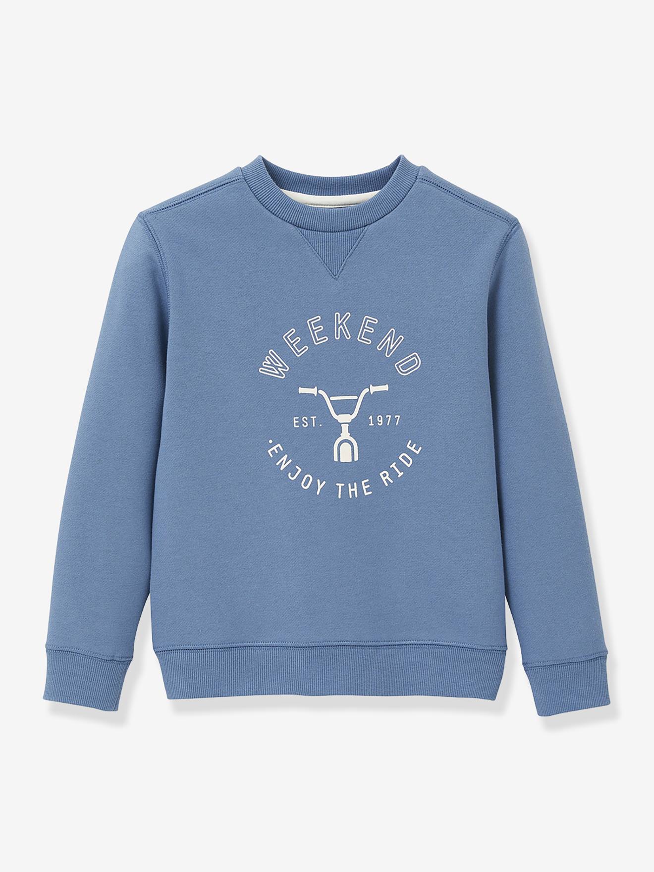 Boys' CYRILLUS cycling sweatshirt