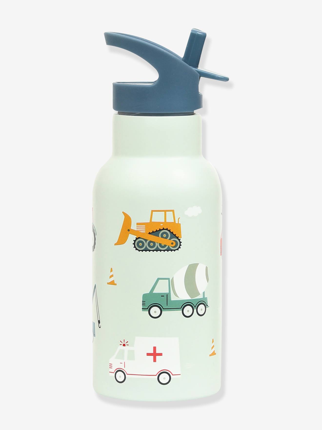 VEHICLES Stainless Steel Water Bottle for Boys