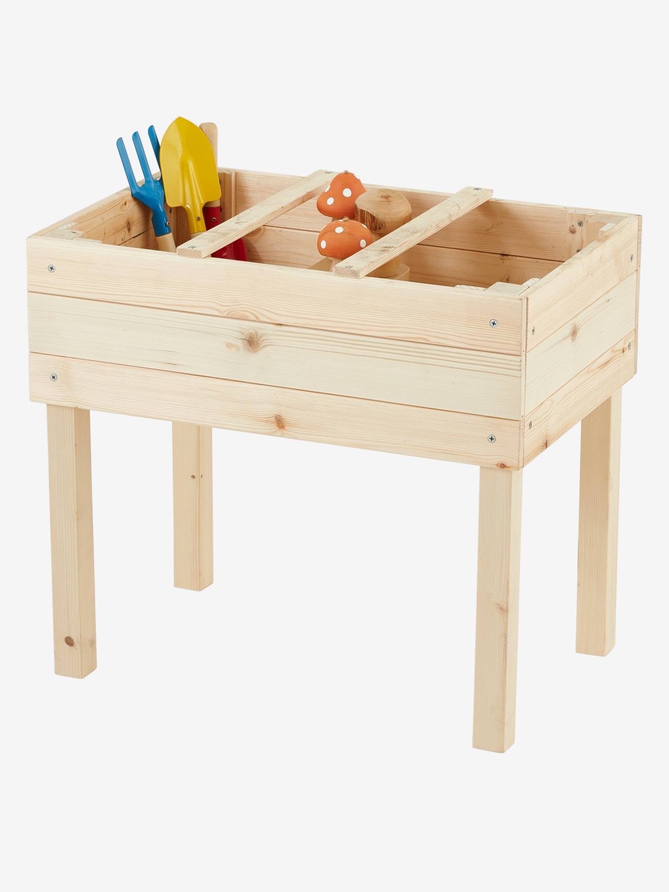 wooden veg patch toy