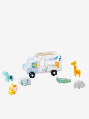 Truck Shape Sorter Jungle - Wood FSC Certified multi