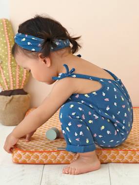 Fleece Jumpsuit Hairband Set