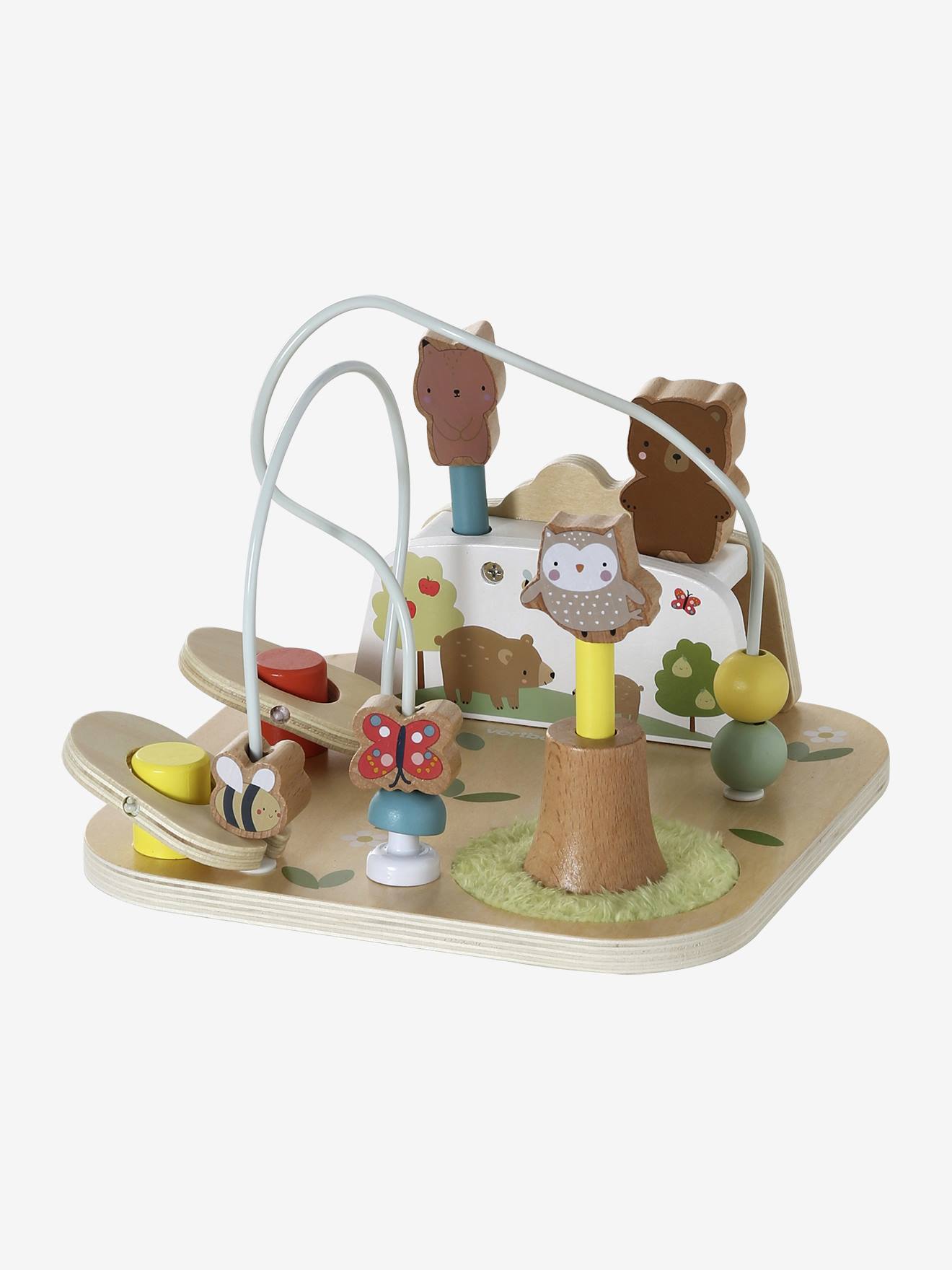 FSC® LES 4 SAISONS wooden jumping animal board wood