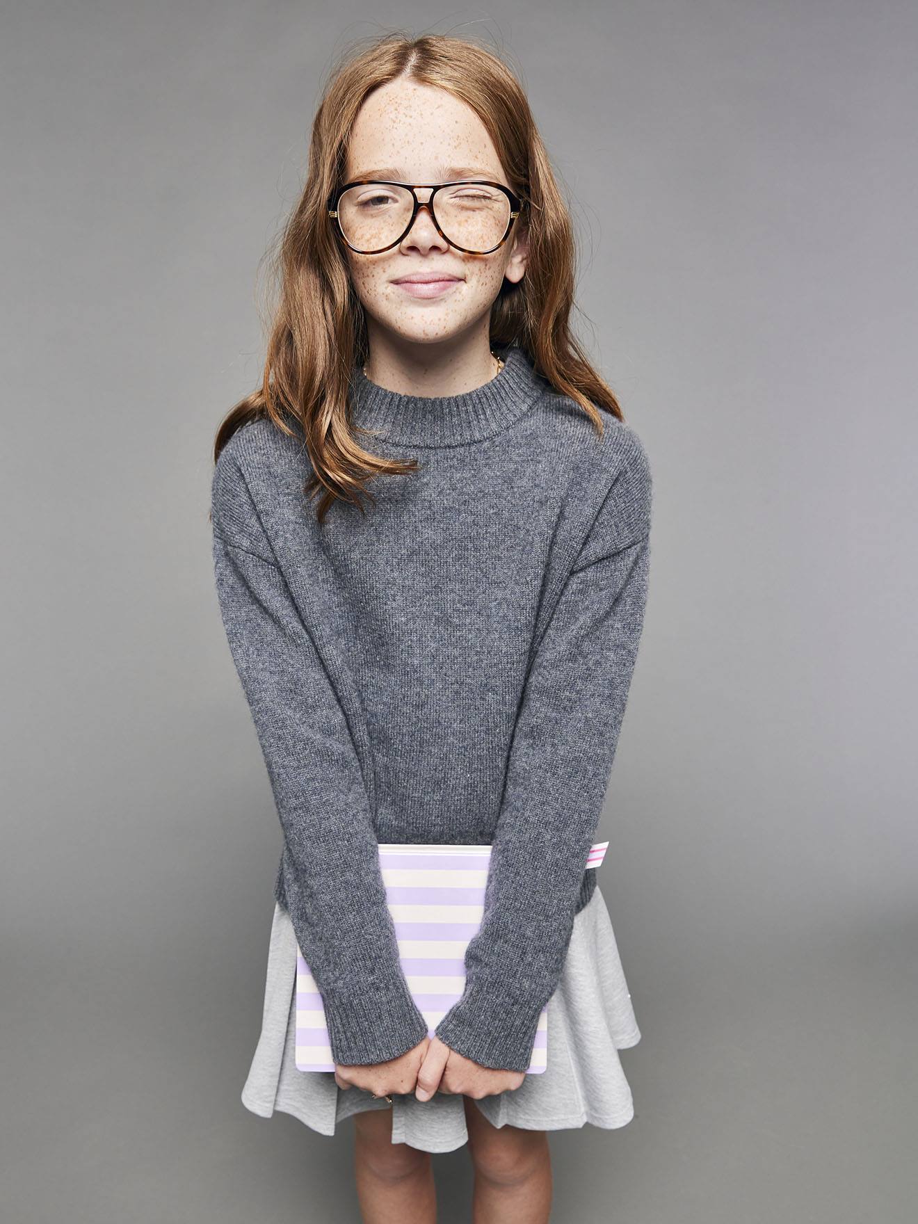 JONEN girl's cashmere blend jumper