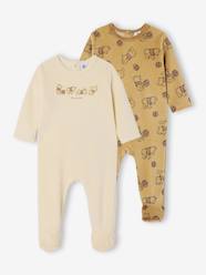 Baby-Pyjamas-Pack of 2 Velour Sleepsuits, Winnie the Poo by Disney®