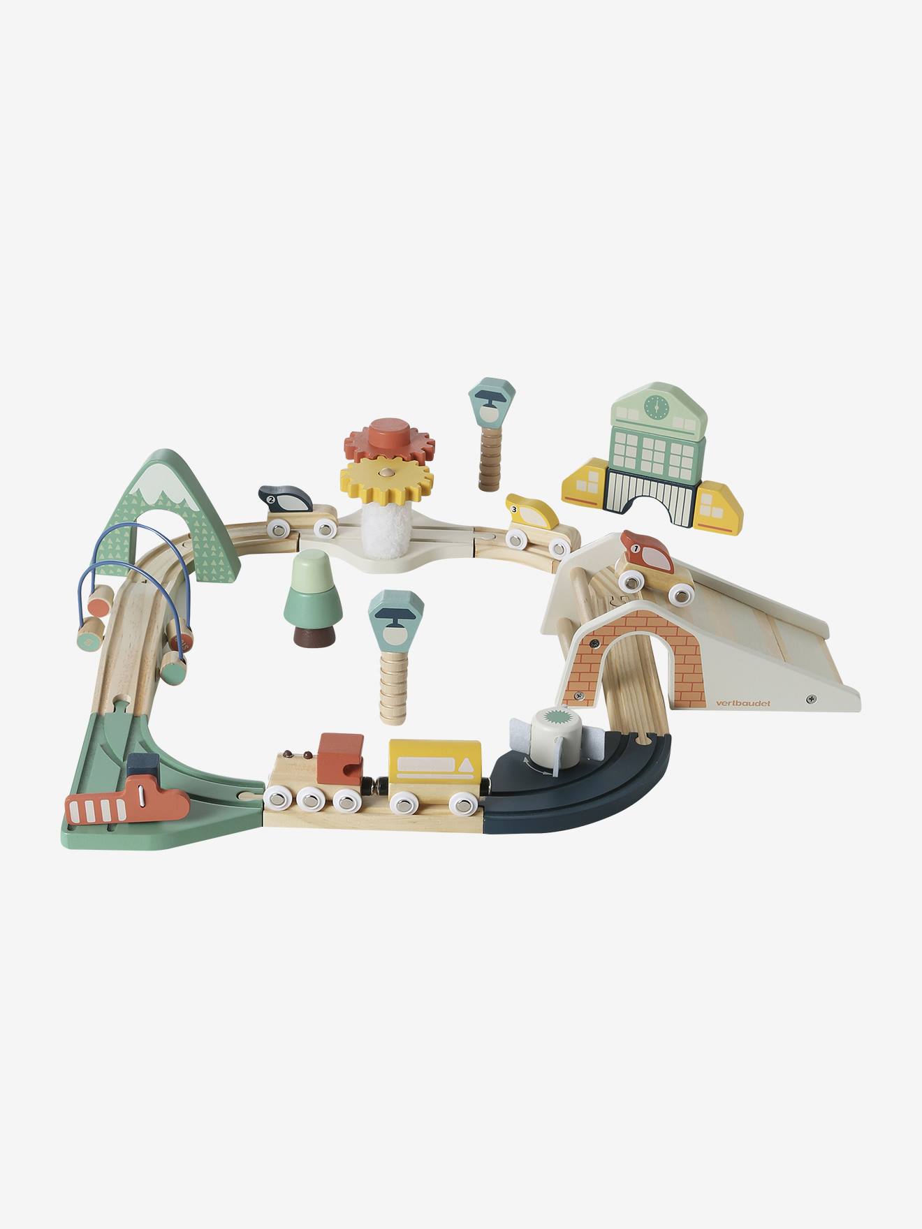 Multi-Activity Train Set in FSC® Wood wood
