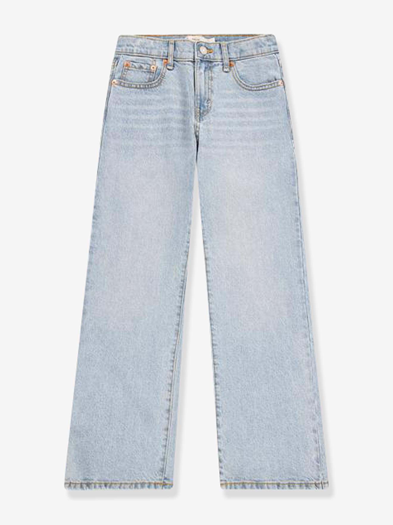 Distressed Wide Leg Jeans
