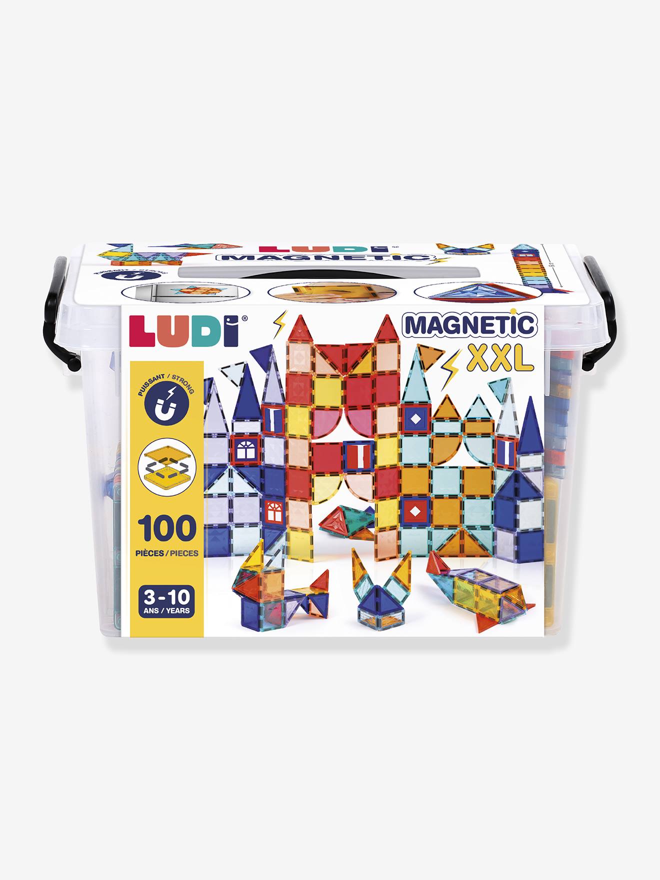 Set of XXL Magnetic Construction Games