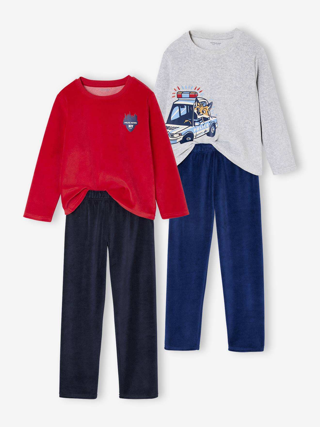 "Police" Velour Pyjamas