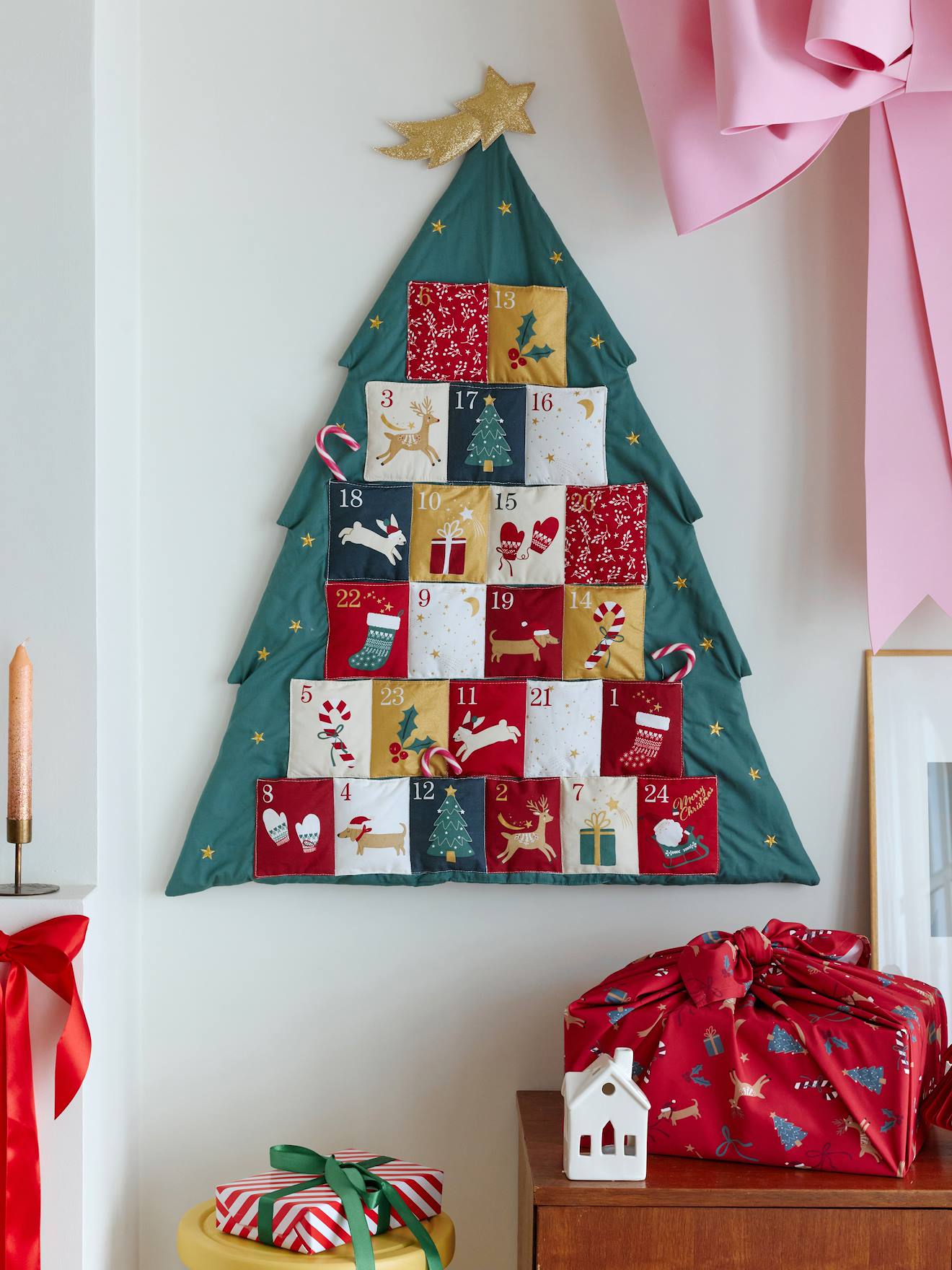 Christmas Tree Advent Calendar