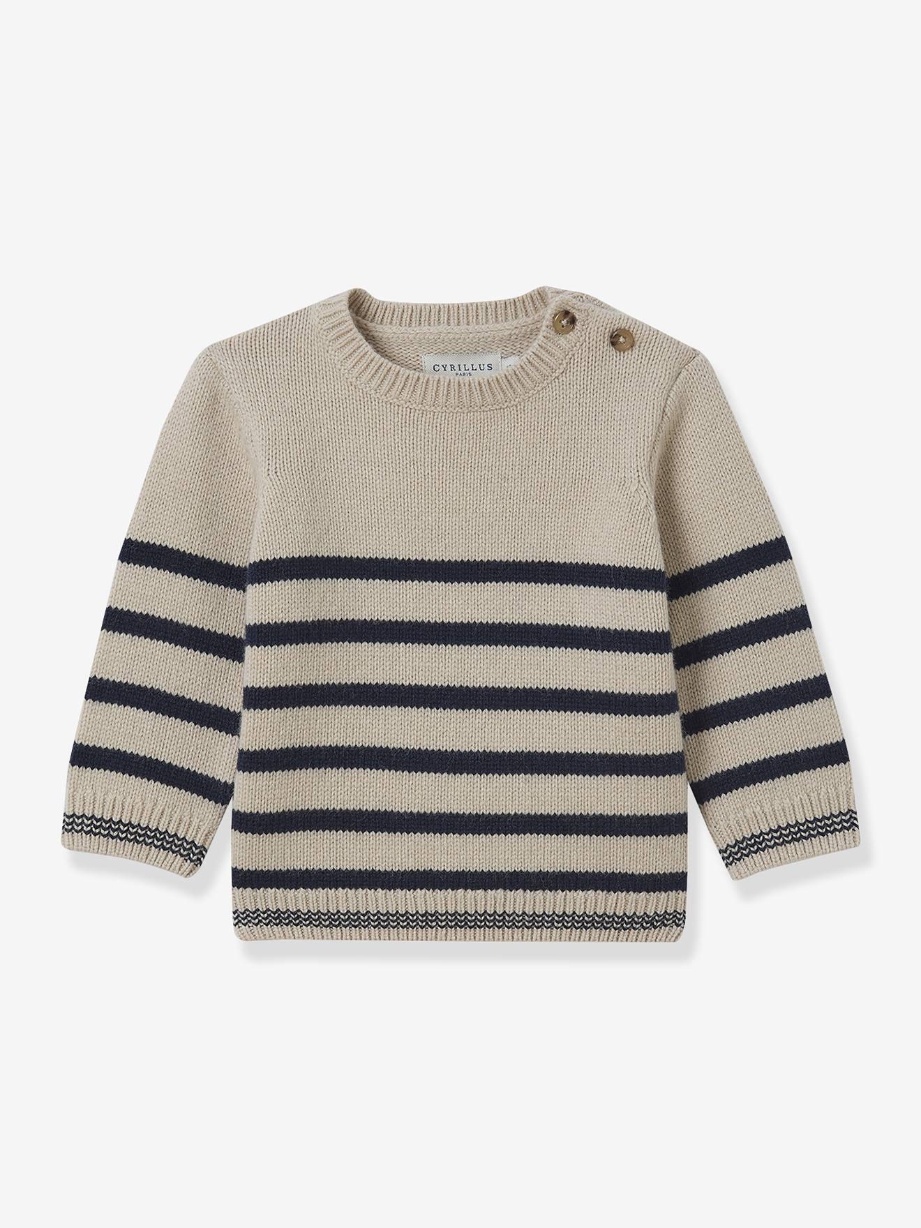 Striped Woollen Jumper for Babies