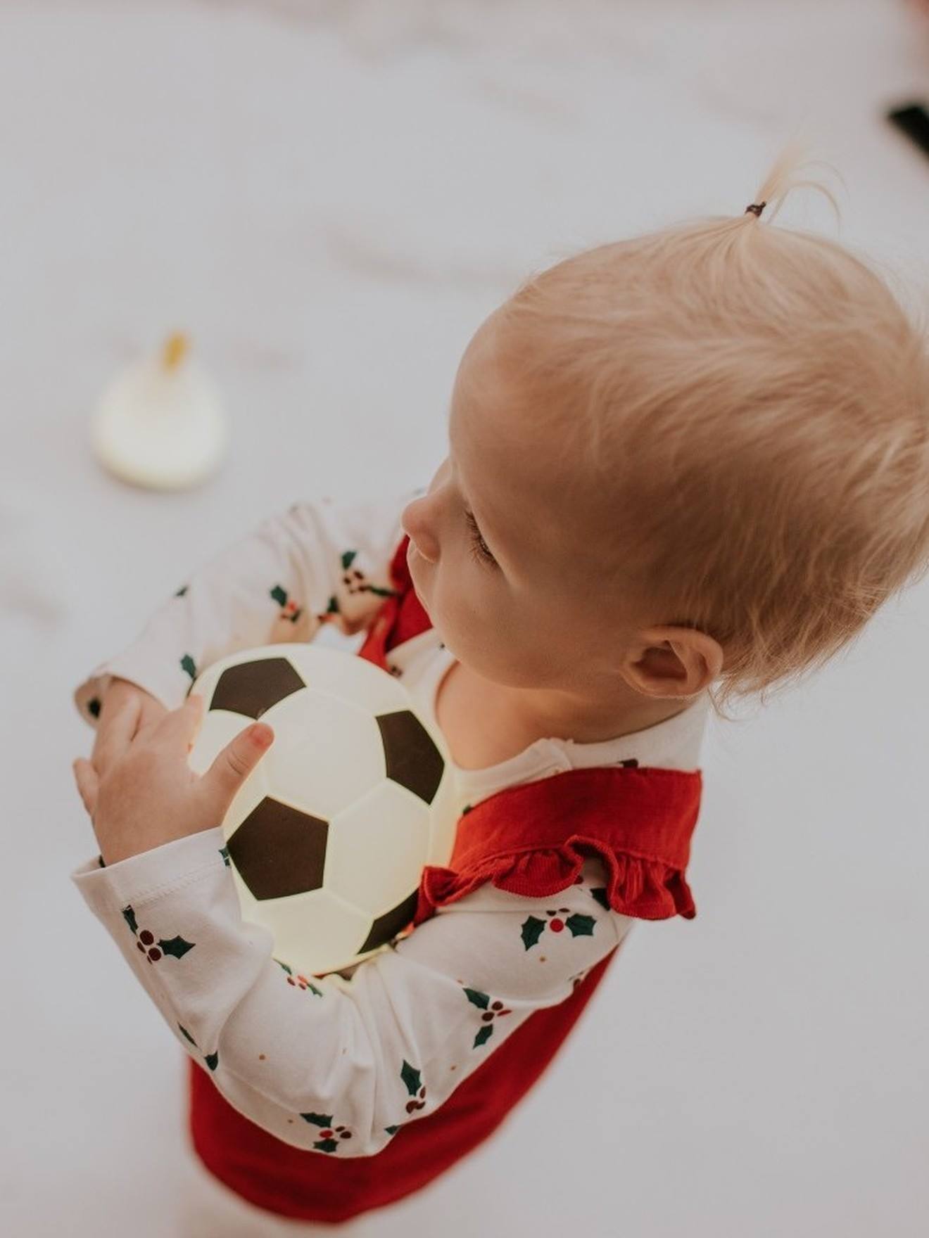 Rechargeable football night light