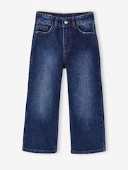 Girls-Wide-Leg MorphologiK Jeans for Girls, Medium Hip
