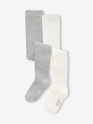 Pack of 2 Pairs of Tights for Girls
