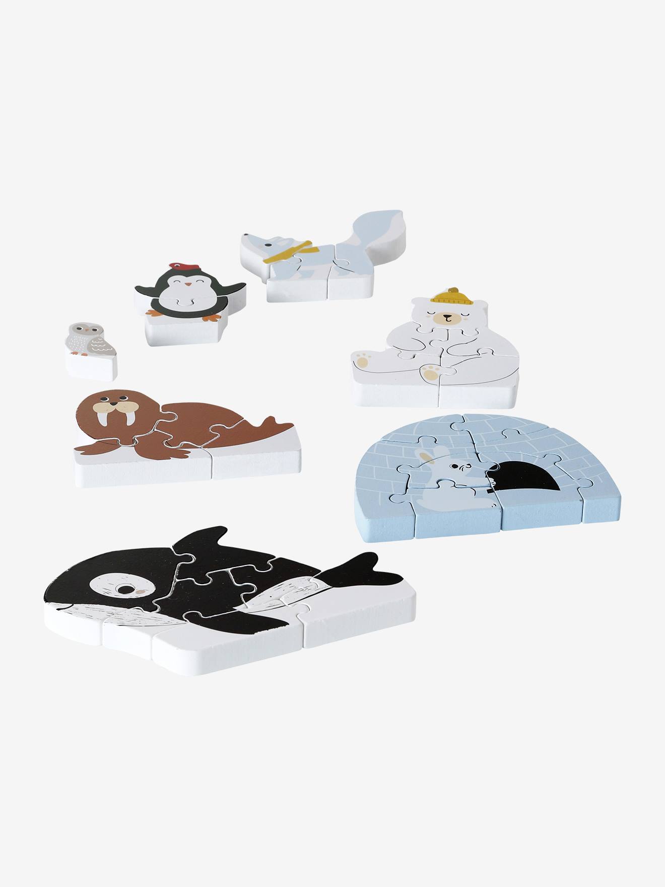 Evolving 3D Ice floe puzzles in FSC® wood