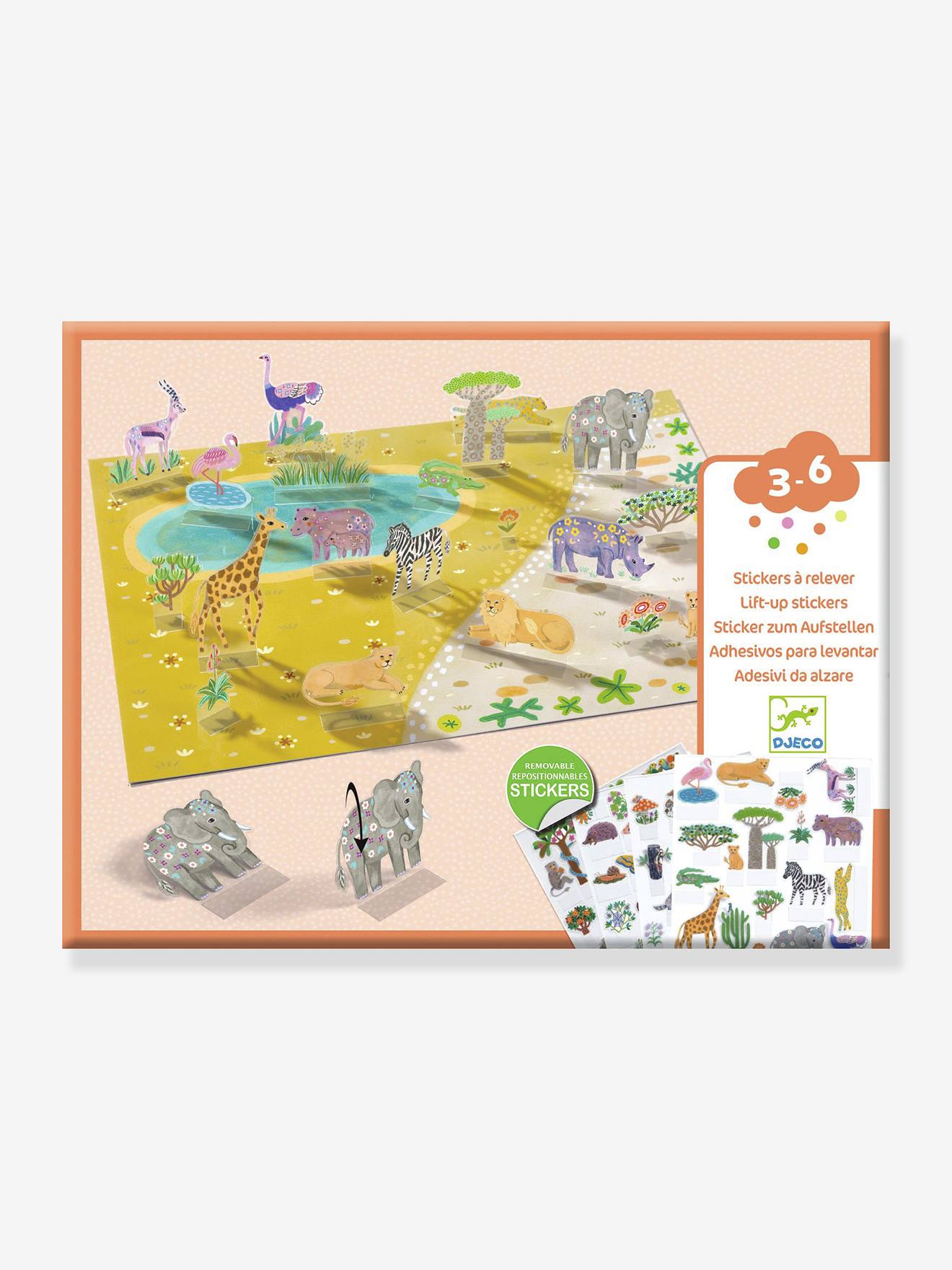 3-6 Lift-the-Flap Stickers