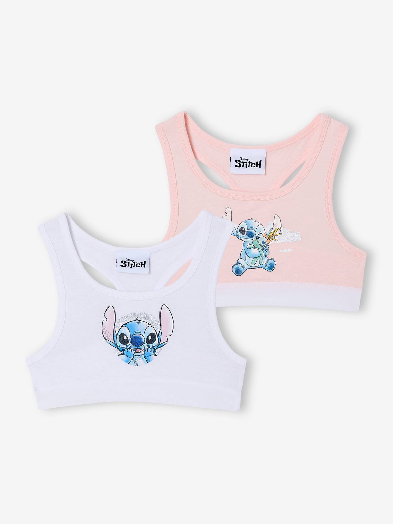 Disney® Lilo & Stitch girls bras pale