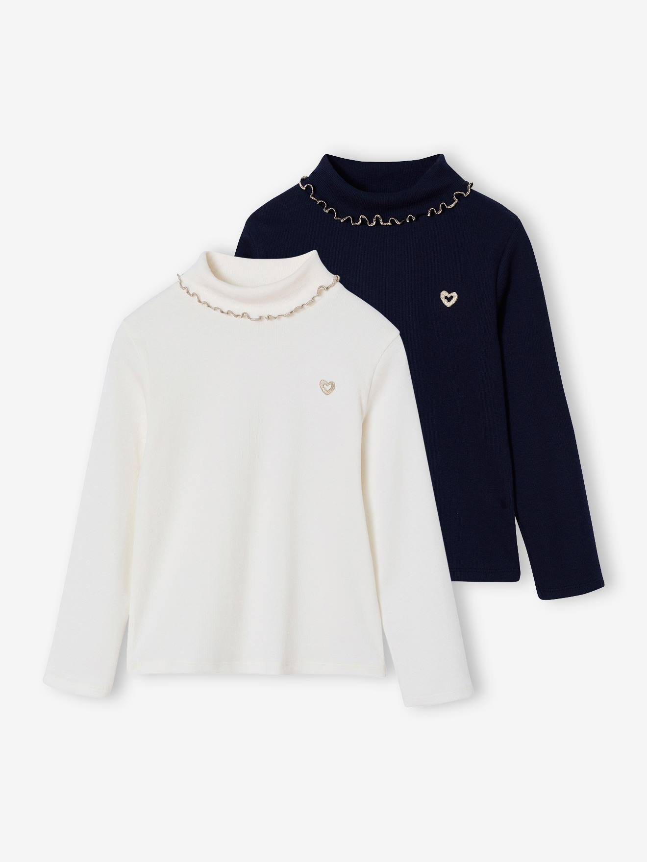 Rib Knit Polo Neck Tops