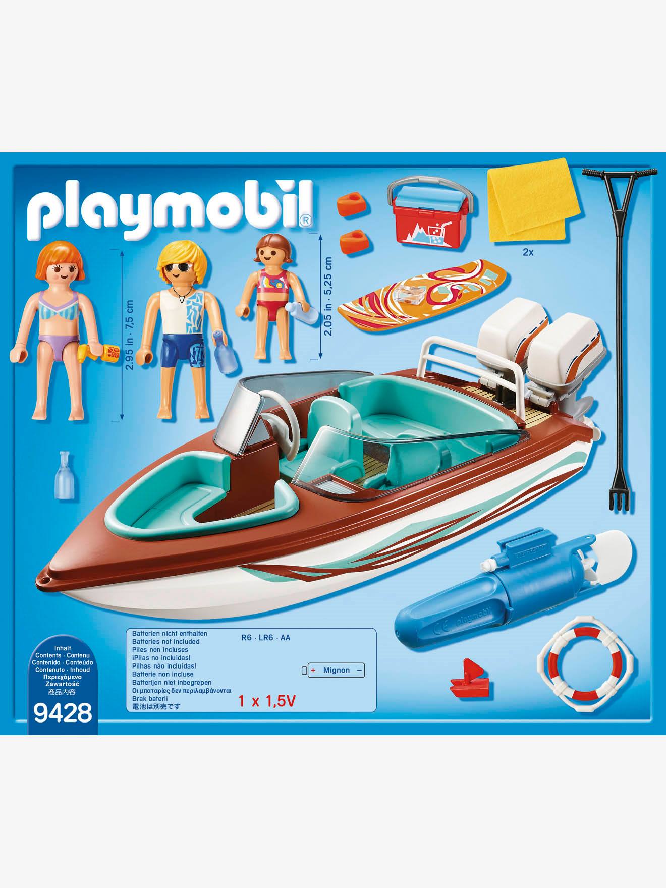 playmobil speedboat