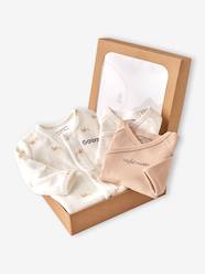 Baby-Pyjamas-Set of 3 Items for Newborns: 1 Sleepsuit + 2 Bodysuits