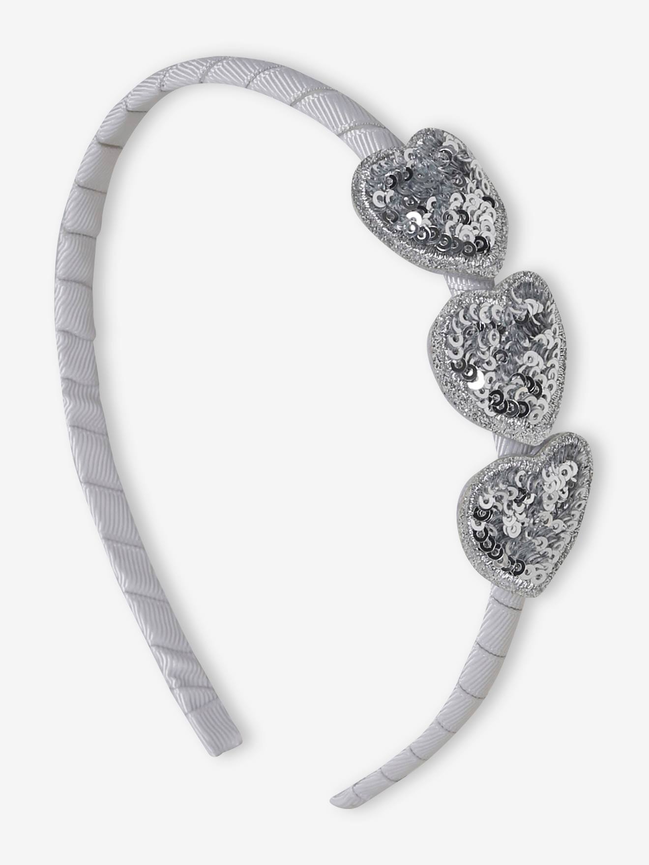Alice Band with Hearts & Sequins