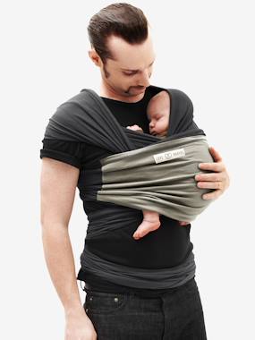 L Originale Baby Wrap Carrier JE PORTE MON BEBE anthracite