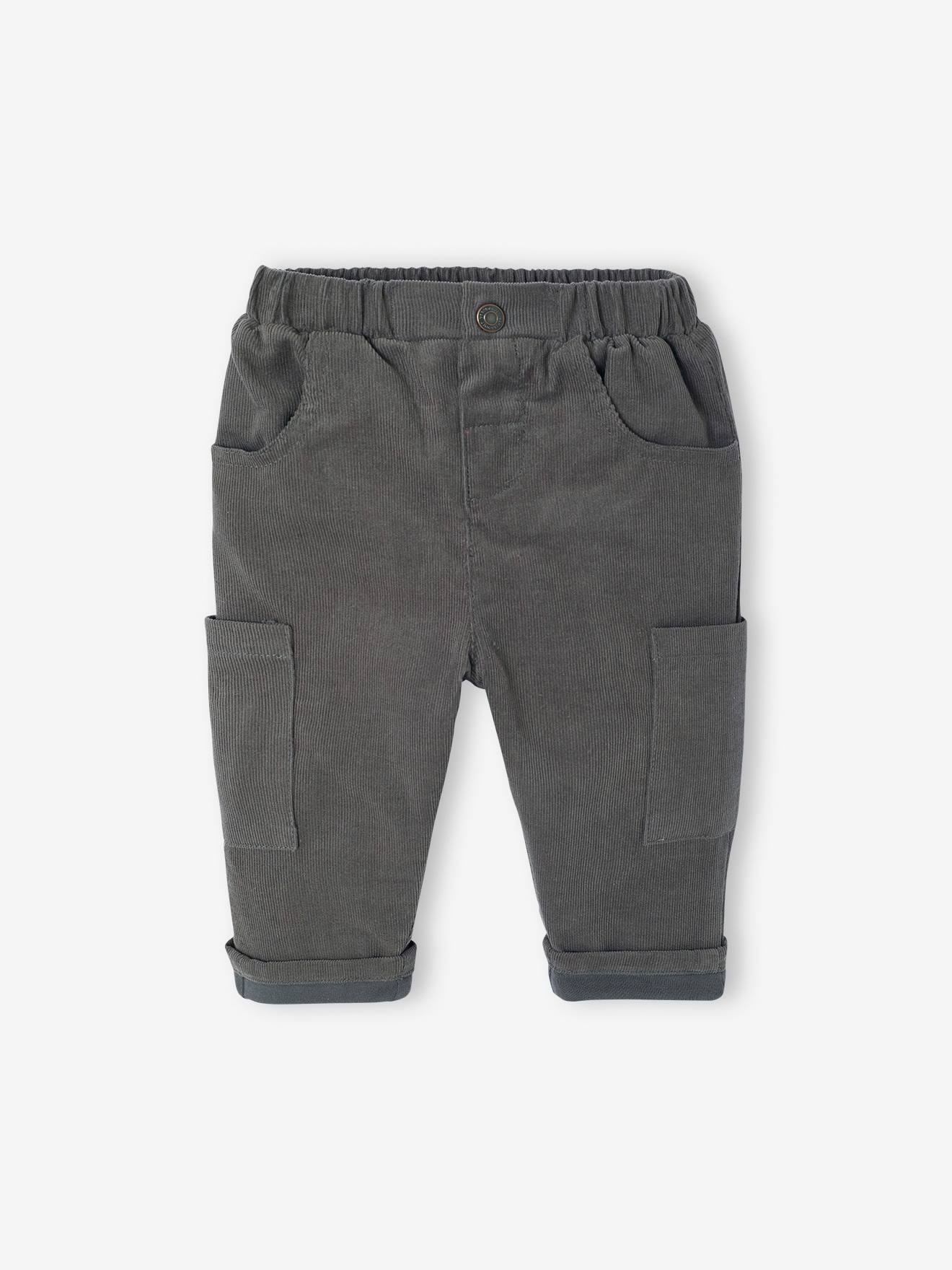 Lined Corduroy Combat Trousers