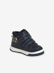 Synthetic-Lined Trainers with Hook-&-Loop Fasteners for Boys