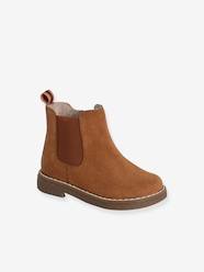 Zipped Leather Boots for Girls