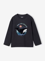 -T-Shirt with Print on the Front for Boys