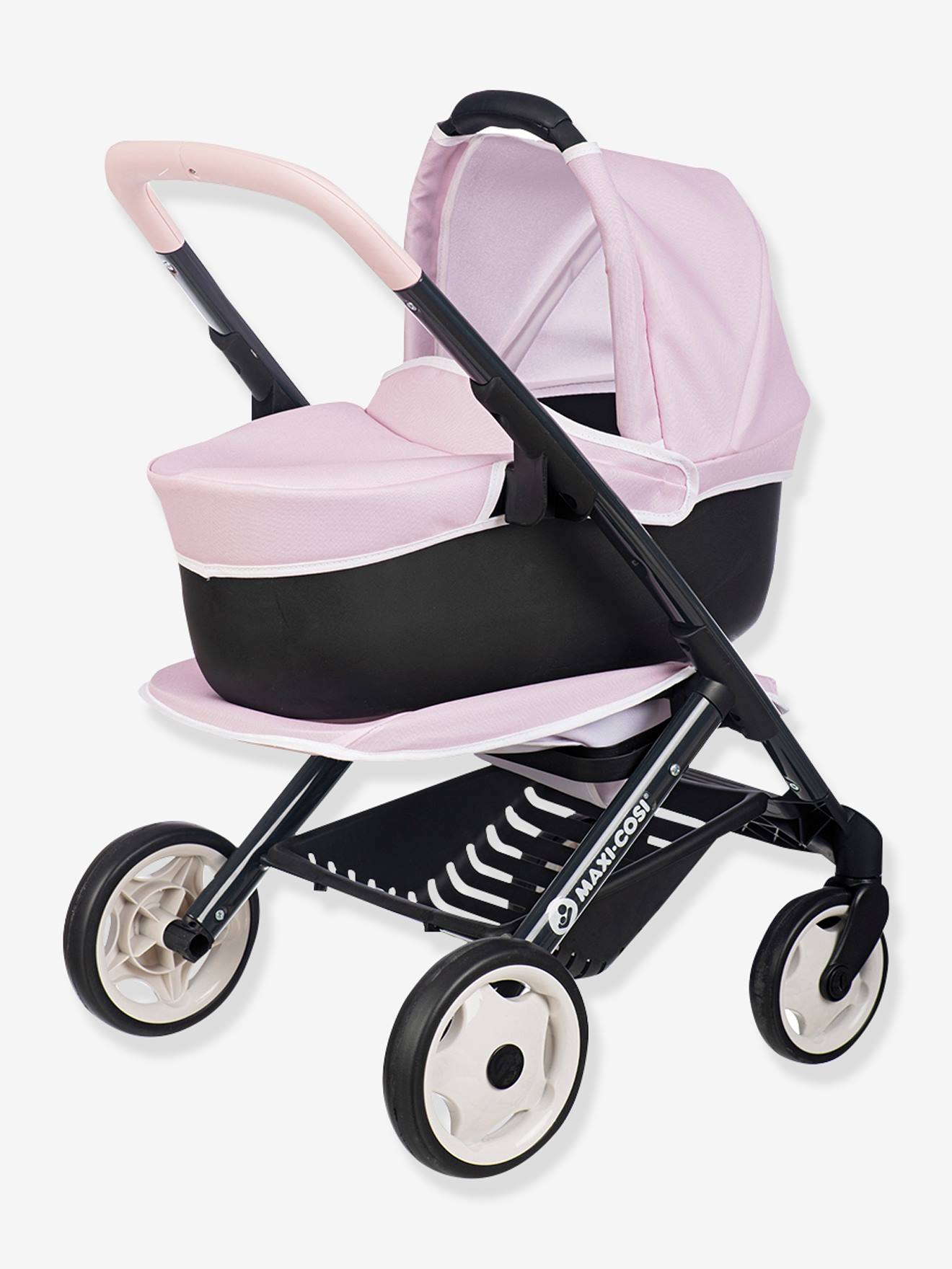3-in-1 Maxi Cosi Pushchair with Carrycot - SMOBY pale