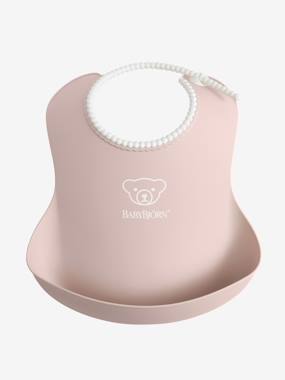 Bib with Spill Pocket by BABYBJORN light