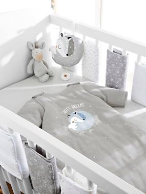 Breathable Cot Bumper print