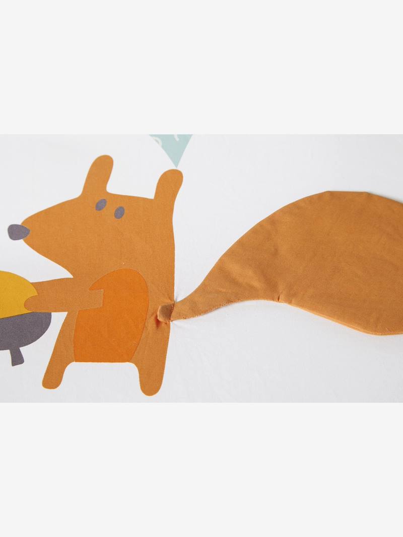 Reversible VERTBAUDET Soft'n Play Playpen Mat light green, Nursery