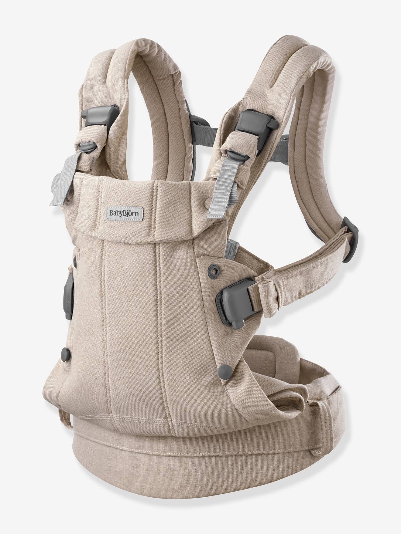 BABYBJORN Harmony Baby Carrier in mottled woven fabric