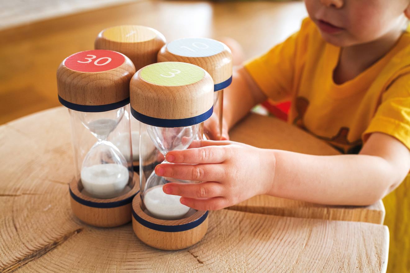XL EDUCATE Hourglass Set for Children