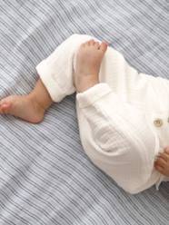 Baby-Harem-Style Trousers in Cotton Gauze