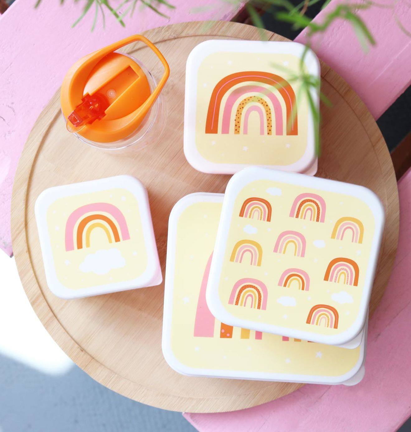 RAINBOW Lunch Boxes for Children