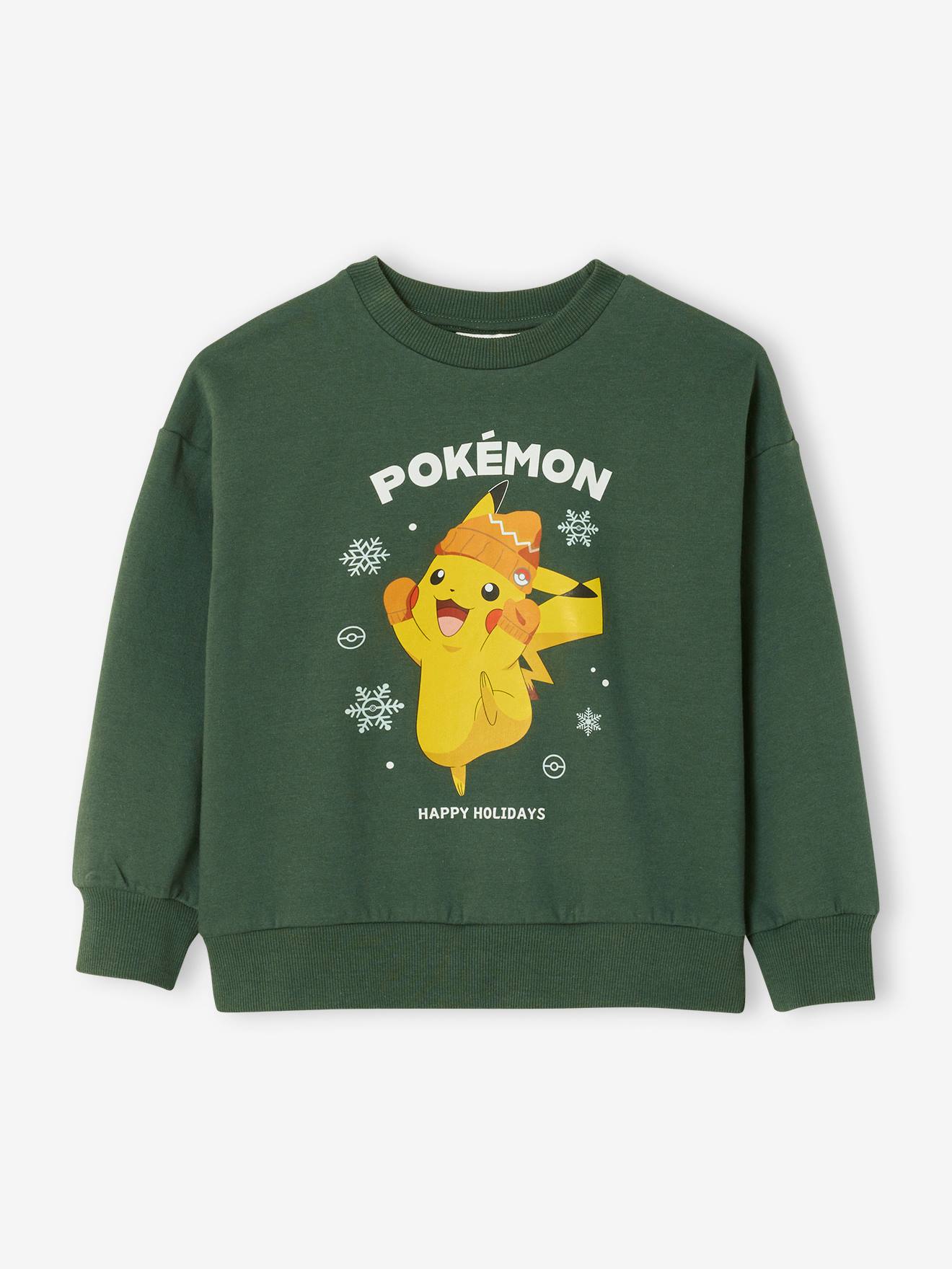 Cotton Pok‚mon Christmas sweatshirt