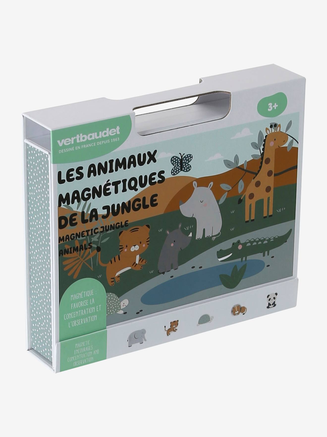 Magnetic TANZANIA animals storage box