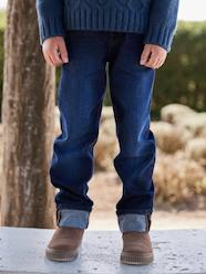 Boys-Straight Leg Jeans with Turn-Ups for Boys