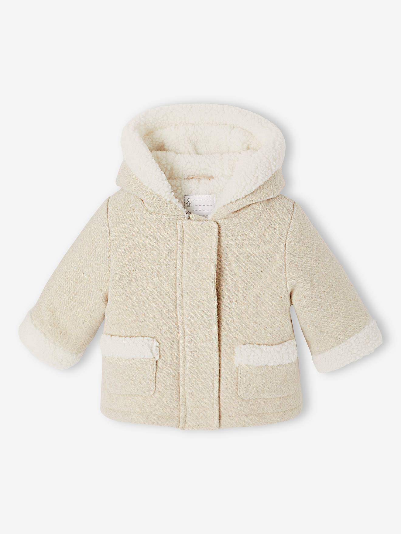 Wool blend coat