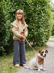 Girls-Wide-Leg Fleece Leggings for Girls