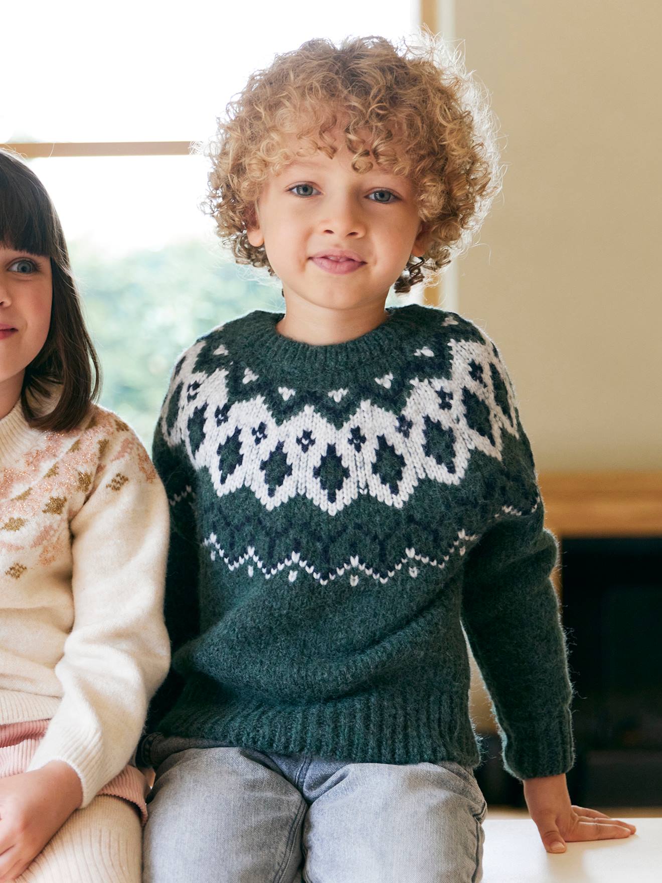 Jacquard Knit Jumper