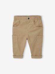 -Lined Corduroy Combat Trousers for Babies