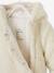 Padded Pramsuit, Plush Look, for Babies Camel+White 